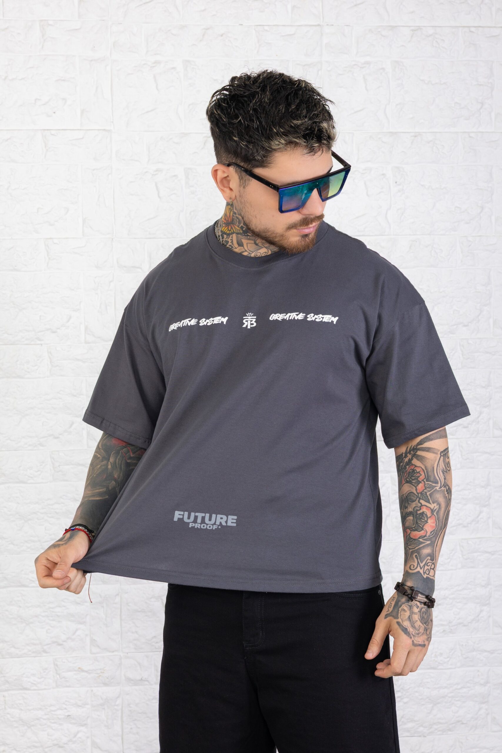 REMERA BOXY ESTAMPADA ($7.000 C/U) - Imagen 4