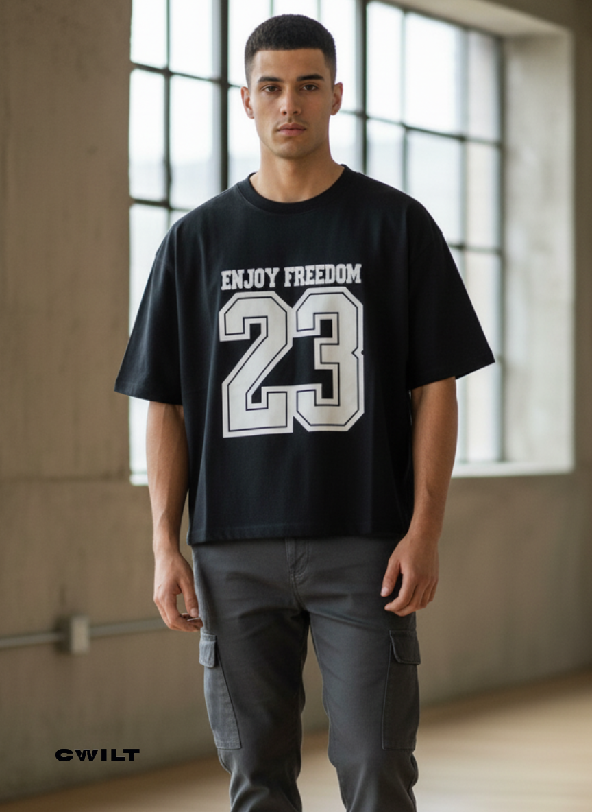 REMERA BOXY FIT NÚMEROS ($7.000 C/U)