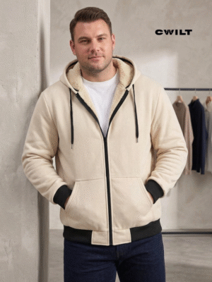 CAMPERA JERSEY CON PIEL ESPECIAL (18.000 C/U)