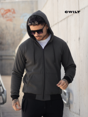 CAMPERA JERSEY CON PIEL ($13.000 C/U)